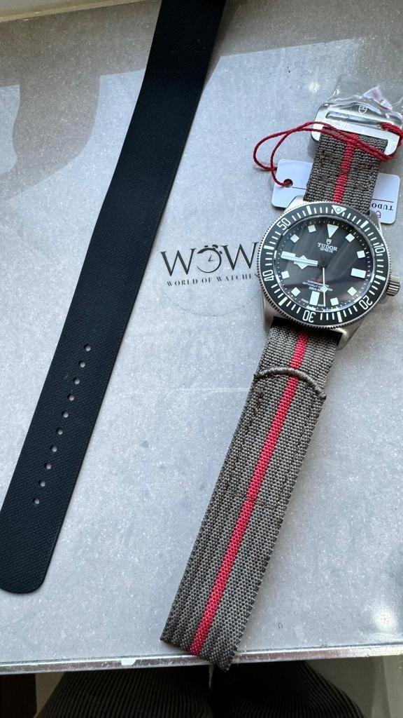 Pelagos M25717N-0001 Ti M+F FXD 1:1 Best Edition Black dial Black Ceramic Bezel on Nylon Strap Miyato 8N-24 - Image 6