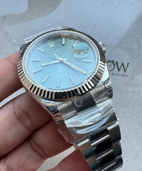 DateJust 41 SS 126234 VSF 1:1 Best Edition 904L Steel Green Dial on Oyester Bracelet VS3235 - Image 4
