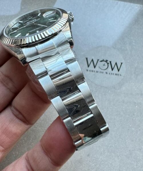 DateJust 41 SS 126234 VSF 1:1 Best Edition 904L Steel Green Dial on Oyester Bracelet VS3235 - Image 6