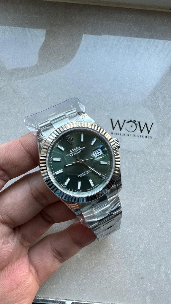 DateJust 41 SS 126234 VSF 1:1 Best Edition 904L Steel Green Dial on Oyester Bracelet VS3235
