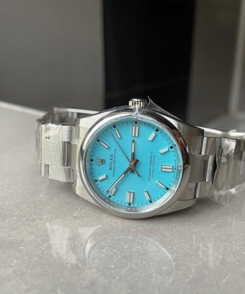 Oyster Perpetual 126000 36mm Clean 1:1 Best Edition 904L Steel Tiffany Blue Dial VR3230 - Image 6