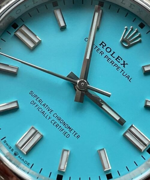 Oyster Perpetual 126000 36mm Clean 1:1 Best Edition 904L Steel Tiffany Blue Dial VR3230 - Image 8