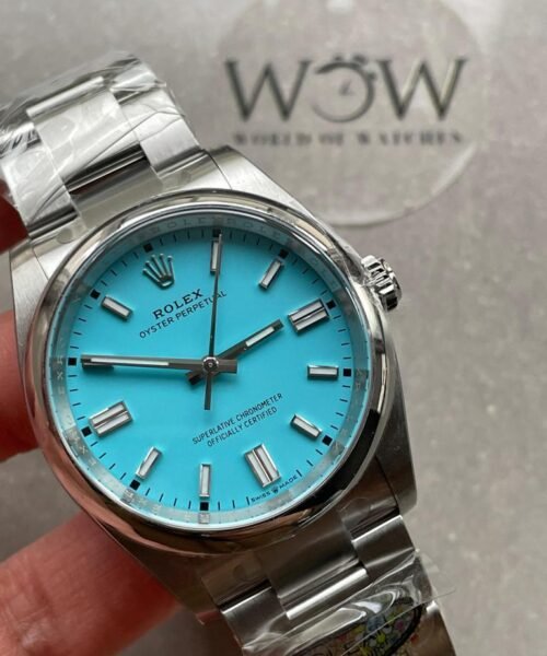 Oyster Perpetual 126000 36mm Clean 1:1 Best Edition 904L Steel Tiffany Blue Dial VR3230 - Image 4