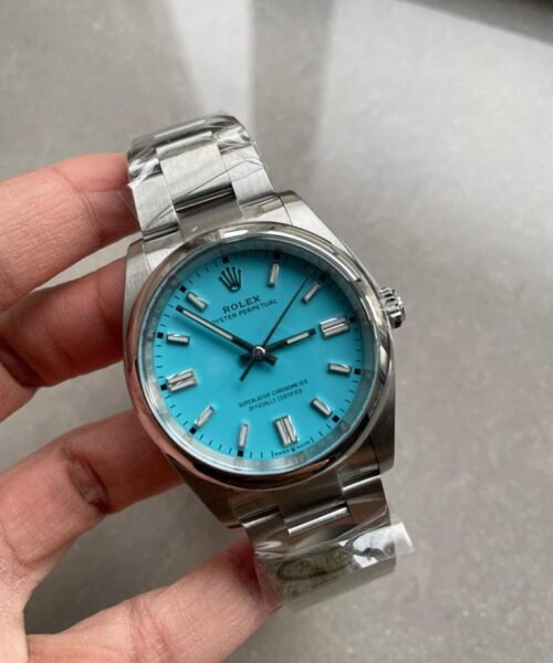 Oyster Perpetual 126000 36mm Clean 1:1 Best Edition 904L Steel Tiffany Blue Dial VR3230 - Image 3