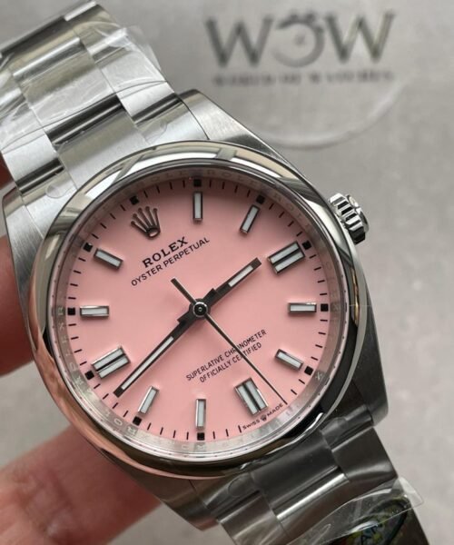 Oyster Perpetual 126000 36mm Clean 1:1 Best Edition 904L Steel Pink Dial VR3230 - Image 4