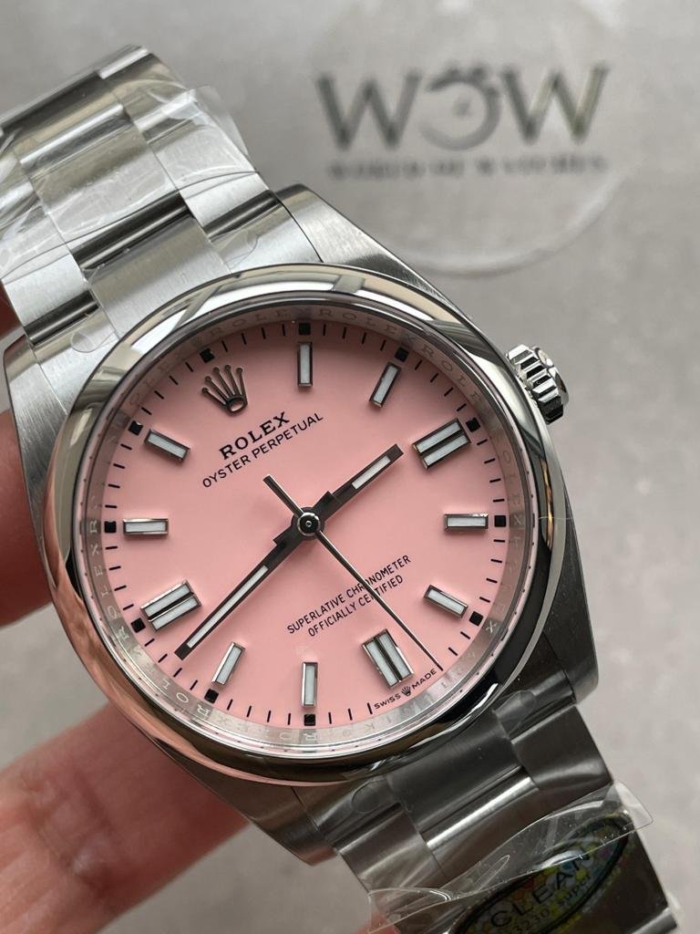 Oyster Perpetual 126000 36mm Clean 1:1 Best Edition 904L Steel Pink Dial VR3230 - Image 4