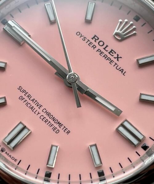 Oyster Perpetual 126000 36mm Clean 1:1 Best Edition 904L Steel Pink Dial VR3230 - Image 6
