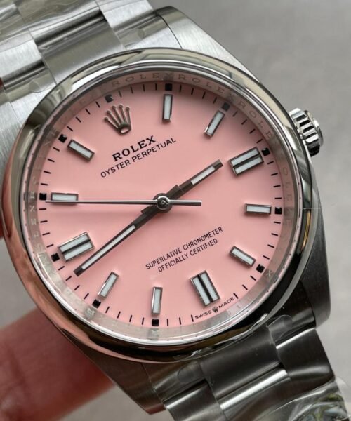 Oyster Perpetual 126000 36mm Clean 1:1 Best Edition 904L Steel Pink Dial VR3230 - Image 5