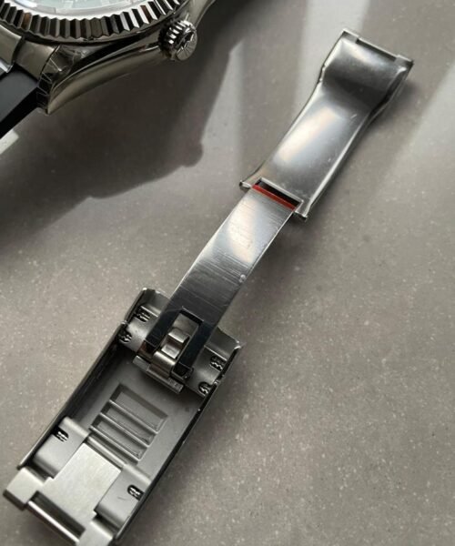 Sky-Dweller 326934 904L SS Noob 1:1 Best Edition Black Dial on Black Rubber Strap Asian 23J to 9001 - Image 16