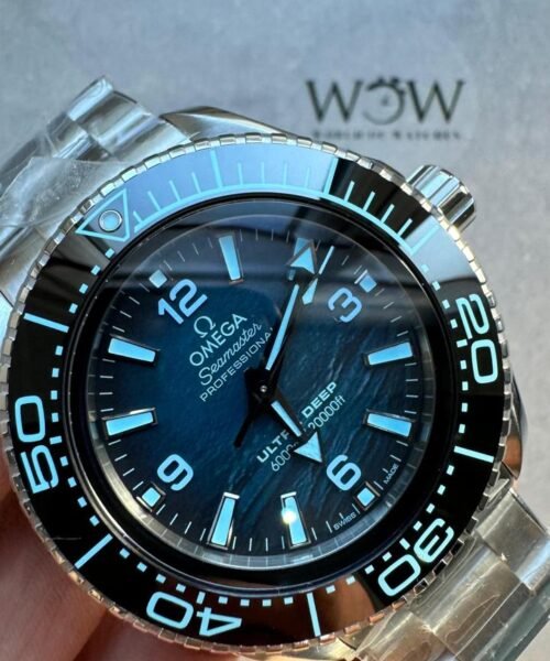 Seamaster ULTRA DEEP 6000M SS VSF 1:1 Best Edition Summer Blue Dial on SS Bracelet A8912 - Image 4