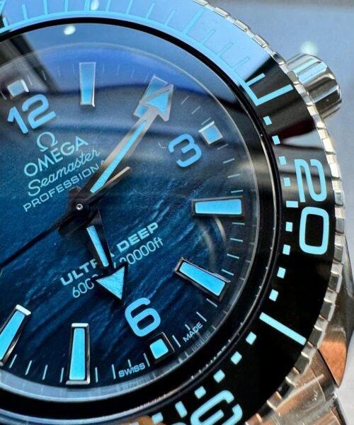 Seamaster ULTRA DEEP 6000M SS VSF 1:1 Best Edition Summer Blue Dial on SS Bracelet A8912 - Image 7