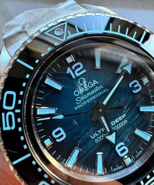 Seamaster ULTRA DEEP 6000M SS VSF 1:1 Best Edition Summer Blue Dial on SS Bracelet A8912 - Image 8