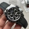 Daytona 116519 904L SS Black Dial on Rubber Strap Clean A4130