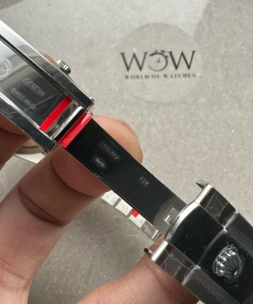 VSF Datejust 36 904L SS Fluted Bezel Black Dial on SS Jubilee Bracelet VS3235 - Image 9