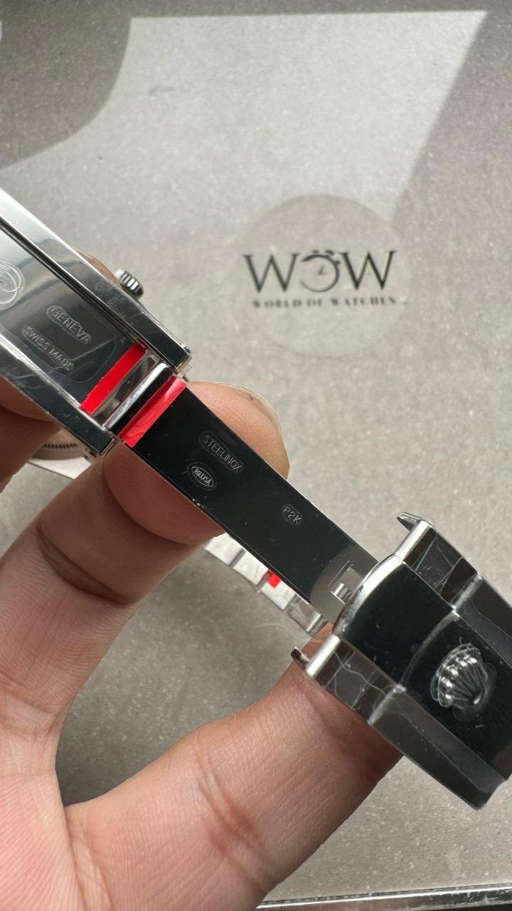VSF Datejust 36 904L SS Fluted Bezel Black Dial on SS Jubilee Bracelet VS3235 - Image 9