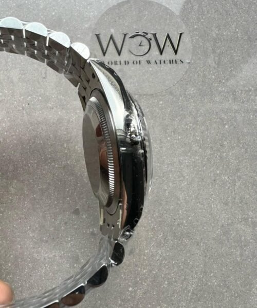VSF Datejust 36 904L SS Fluted Bezel Black Dial on SS Jubilee Bracelet VS3235 - Image 8