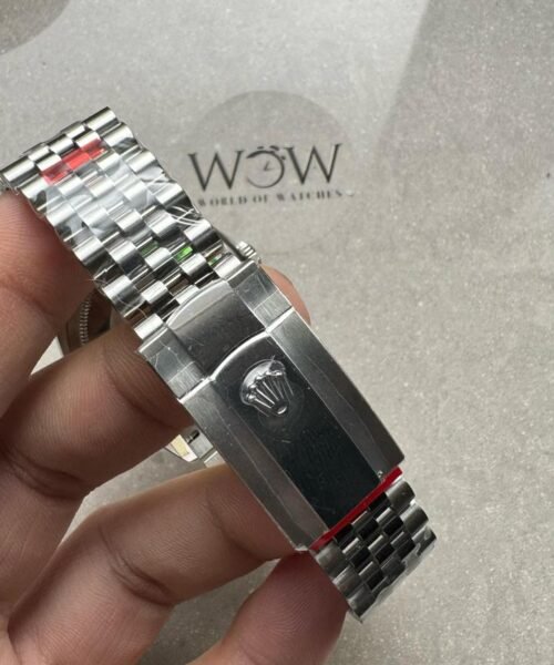 VSF Datejust 36 904L SS Fluted Bezel Black Dial on SS Jubilee Bracelet VS3235 - Image 11