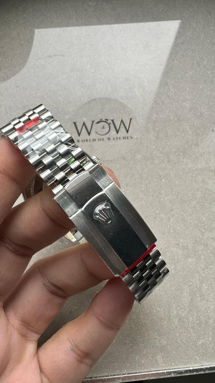 VSF Datejust 36 904L SS Fluted Bezel Black Dial on SS Jubilee Bracelet VS3235 - Image 11