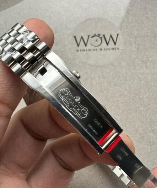 VSF Datejust 36 904L SS Fluted Bezel Black Dial on SS Jubilee Bracelet VS3235 - Image 10