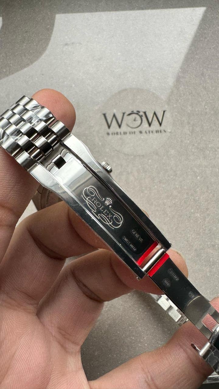 VSF Datejust 36 904L SS Fluted Bezel Black Dial on SS Jubilee Bracelet VS3235 - Image 10