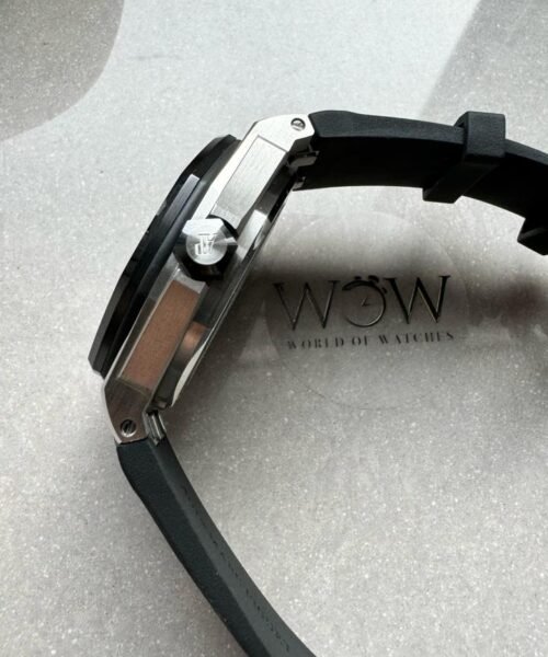 ZF Royal Oak Offshore Diver 15720 SS Black Dial on Rubber Strap A4308 - Image 7