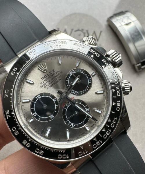 AR+F Daytona 126519 1:1 Best Edition Gray Dial on Oysterflex Rubber Strap SA4131 - Image 3
