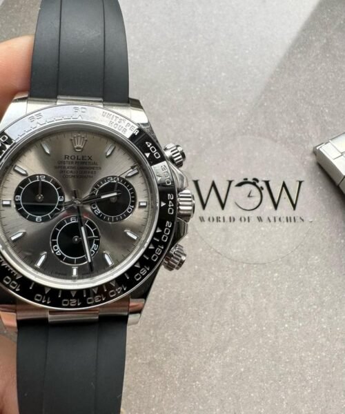 AR+F Daytona 126519 1:1 Best Edition Gray Dial on Oysterflex Rubber Strap SA4131 - Image 4