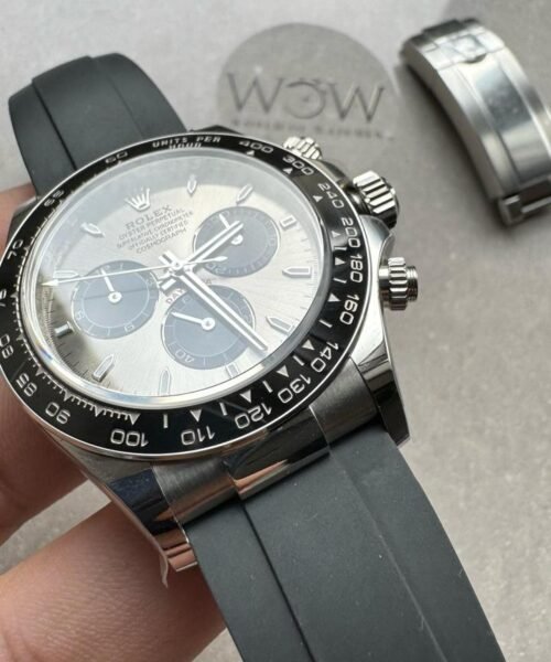 AR+F Daytona 126519 1:1 Best Edition Gray Dial on Oysterflex Rubber Strap SA4131 - Image 5