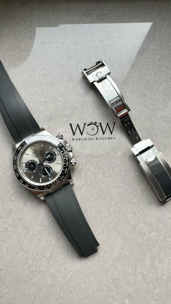 AR+F Daytona 126519 1:1 Best Edition Gray Dial on Oysterflex Rubber Strap SA4131 - Image 6