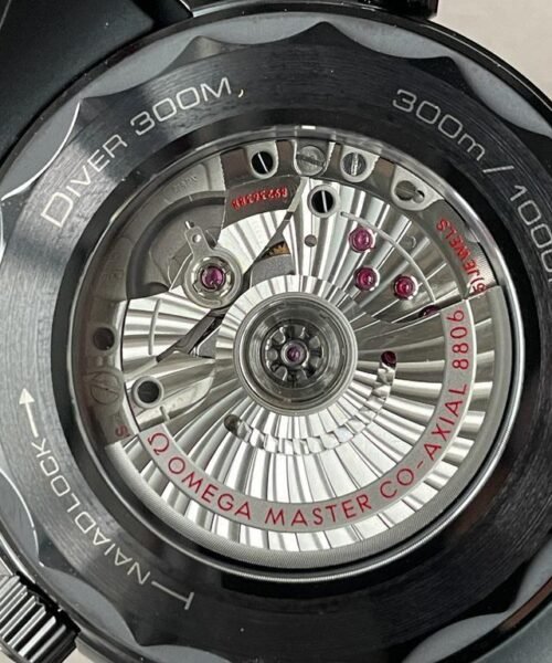 VSF Seamaster Diver Ghost 300m CER Black Dial Black Dots on Rubber Strap Asia 8806 - Image 13