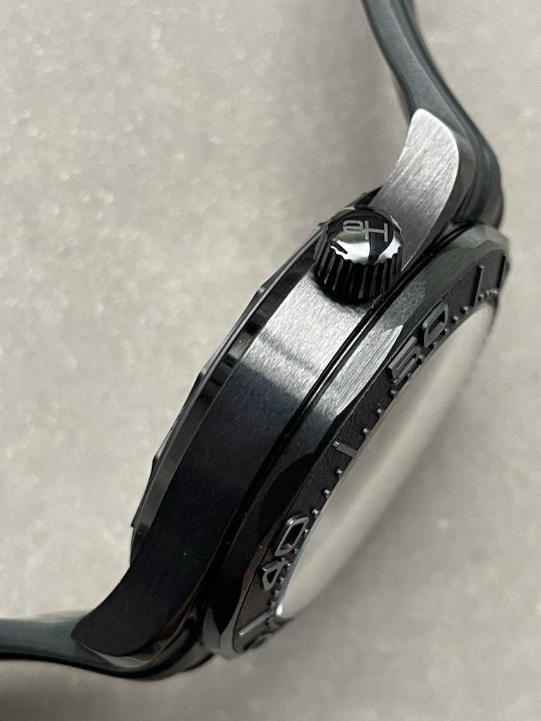 VSF Seamaster Diver Ghost 300m CER Black Dial Black Dots on Rubber Strap Asia 8806 - Image 10