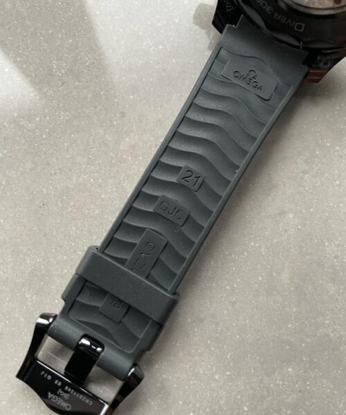 VSF Seamaster Diver Ghost 300m CER Black Dial Black Dots on Rubber Strap Asia 8806 - Image 7