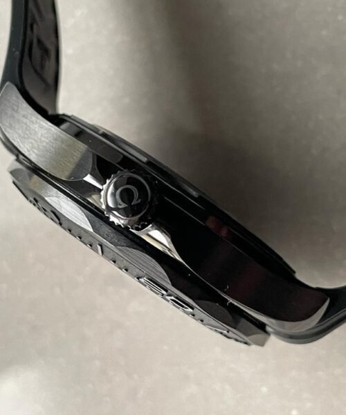VSF Seamaster Diver Ghost 300m CER Black Dial Black Dots on Rubber Strap Asia 8806 - Image 6