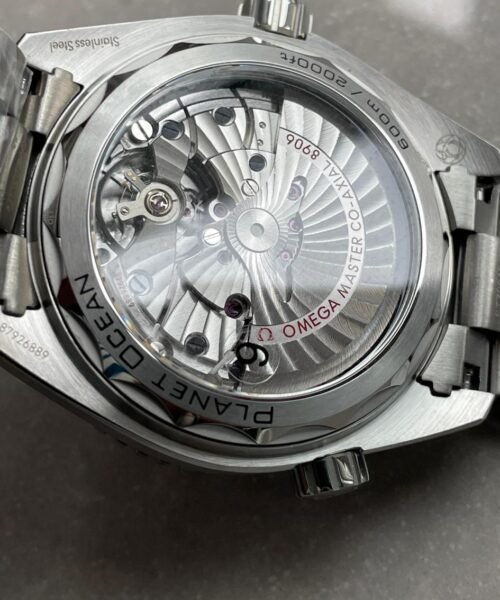 VSF Planet Ocean 600M ‘Tai Chi’ GMT 43.5mm 1:1 Best Edition Black/White Ceramic Bezel and Dial on SS Bracelet A8906 - Image 12