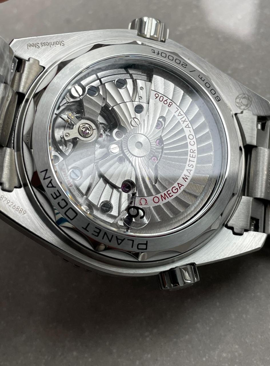 VSF Planet Ocean 600M ‘Tai Chi’ GMT 43.5mm 1:1 Best Edition Black/White Ceramic Bezel and Dial on SS Bracelet A8906 - Image 12