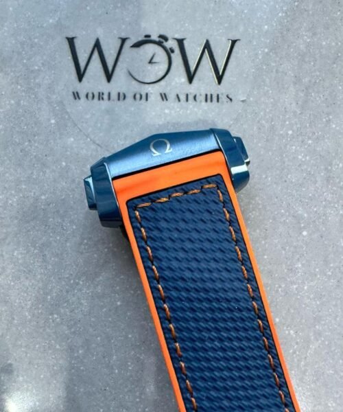 Planet Ocean 45.5mm Big Blue Real Ceramic VSF 1:1 Best Edition on Blue Rubber Strap A8906 - Image 14