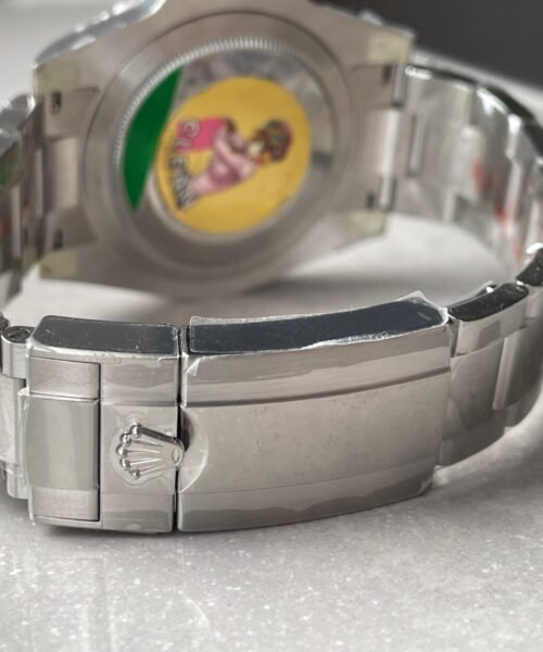 Clean GMT-Master II 126710 GRNR Bruce wayne Black/Gray Ceramic 904L Steel Clean 1:1 Best Edition on Oyster Strap DD3285 - Image 11