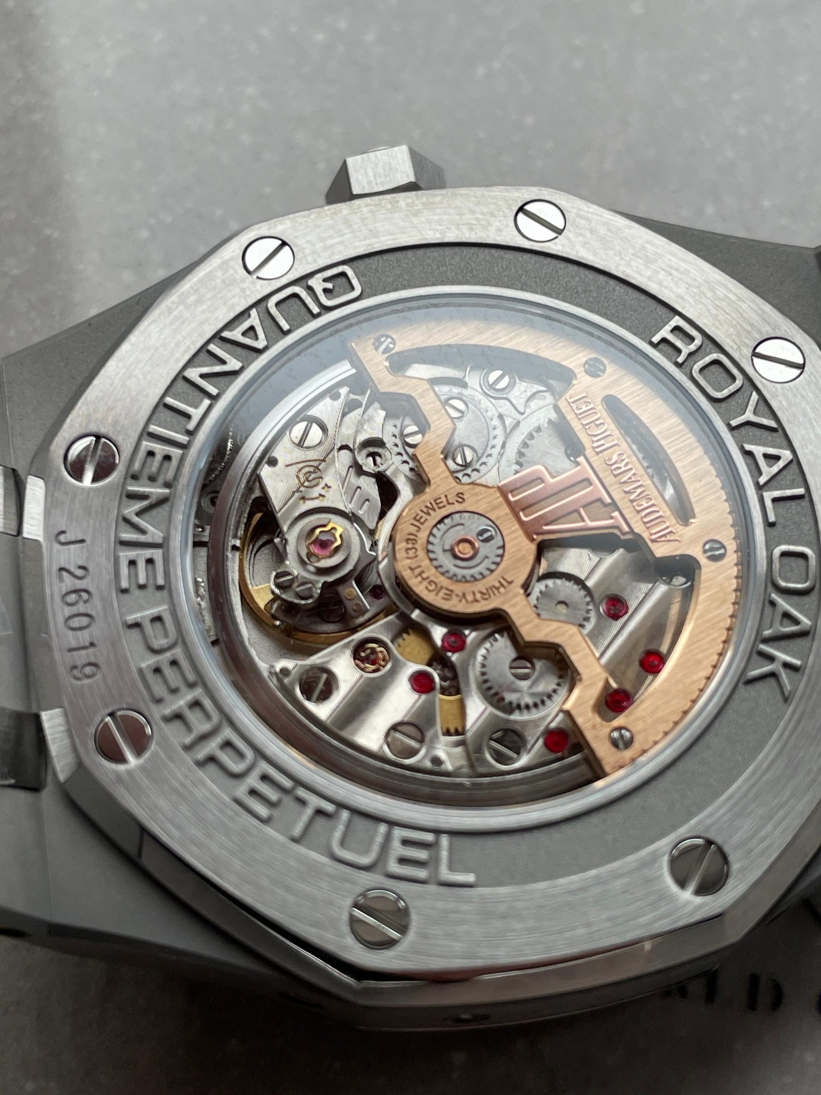 Royal Oak 41mm Perpetual Calendar 26574 SS APSF1:1 Best Edition Blue Dial on SS Bracelet A5134 - Image 11