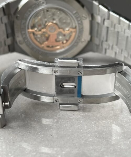 Royal Oak 41mm Perpetual Calendar 26574 SS APSF1:1 Best Edition Blue Dial on SS Bracelet A5134 - Image 14