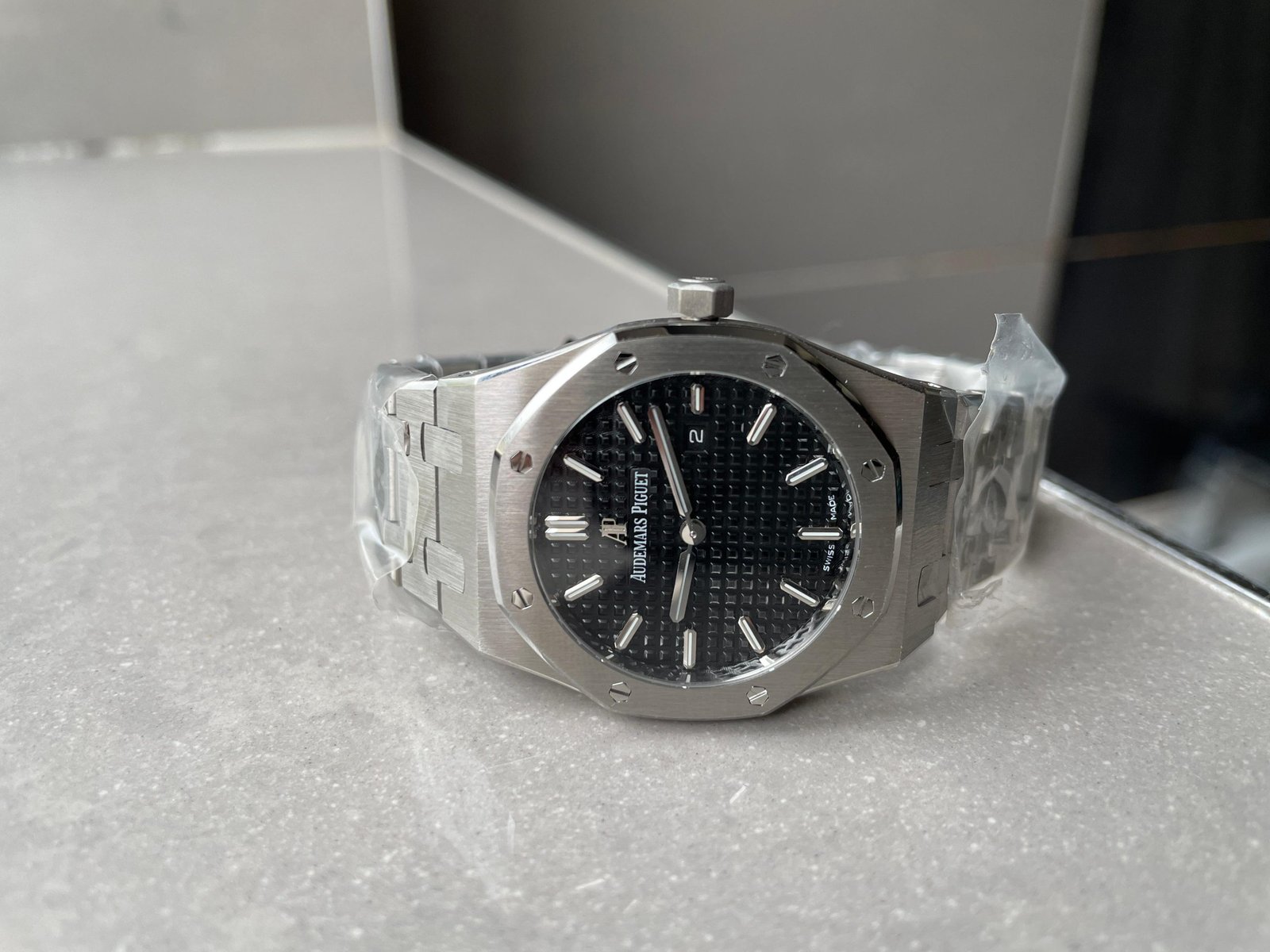 Royal Oak 77350ST 34mm SS White Dial Sticks on SS Bracelet ZF A5800 - Image 8