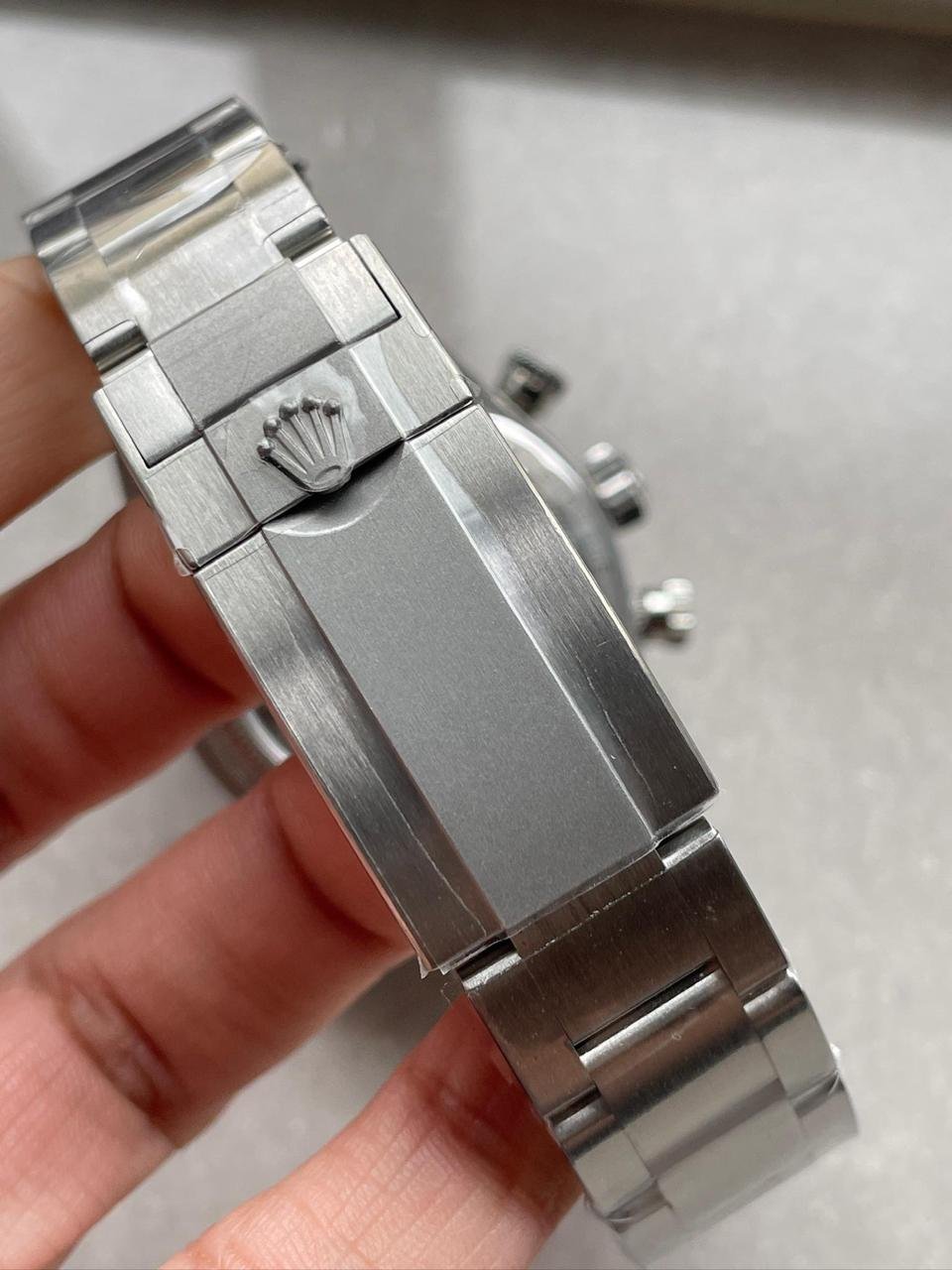 Daytona SS ADGF Best Edition White Skeleton Dial on SS Bracelet SA4130 - Image 7