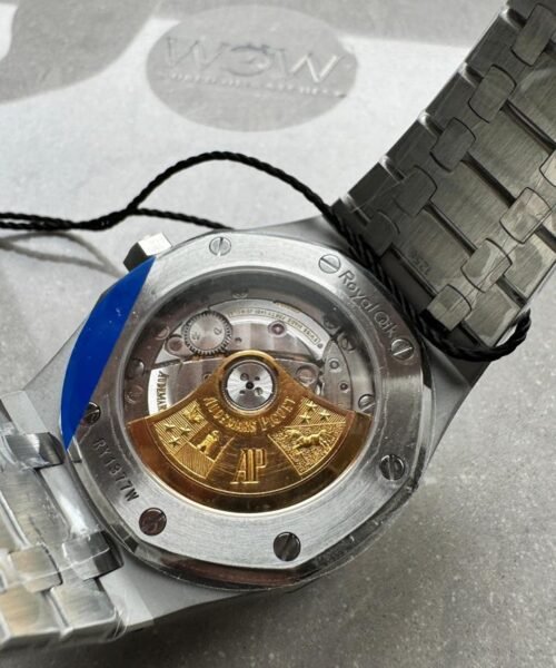 Royal Oak 37mm 15450 SS ZF Best Edition Blue Textured Dial on SS Bracelet SA3120 - Image 12