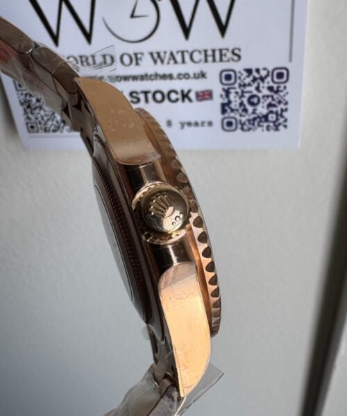 GMT-Master II 126711 CHNR Black/Brown Ceramic Everrose Clean Factory Best Edition on SS/RG Bracelet DD3285 CHS - Image 3