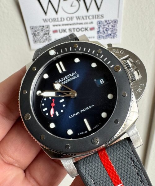 PAM1565 Submersible Luna Rossa 42mm VSF 1:1 Best Edition on Gray Nylon Strap P900 - Image 2