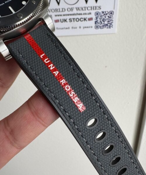 PAM1565 Submersible Luna Rossa 42mm VSF 1:1 Best Edition on Gray Nylon Strap P900 - Image 9