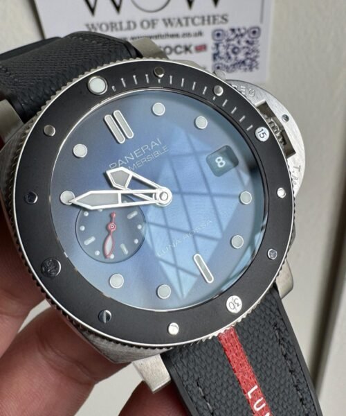 PAM1565 Submersible Luna Rossa 42mm VSF 1:1 Best Edition on Gray Nylon Strap P900 - Image 4