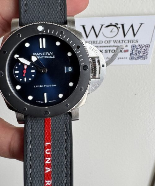PAM1565 Submersible Luna Rossa 42mm VSF 1:1 Best Edition on Gray Nylon Strap P900 - Image 3