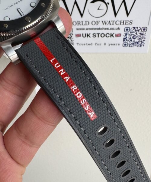 PAM1579 Submersible Luna Rossa 42mm VSF 1:1 Best Edition on Gray Nylon Strap P900 - Image 7