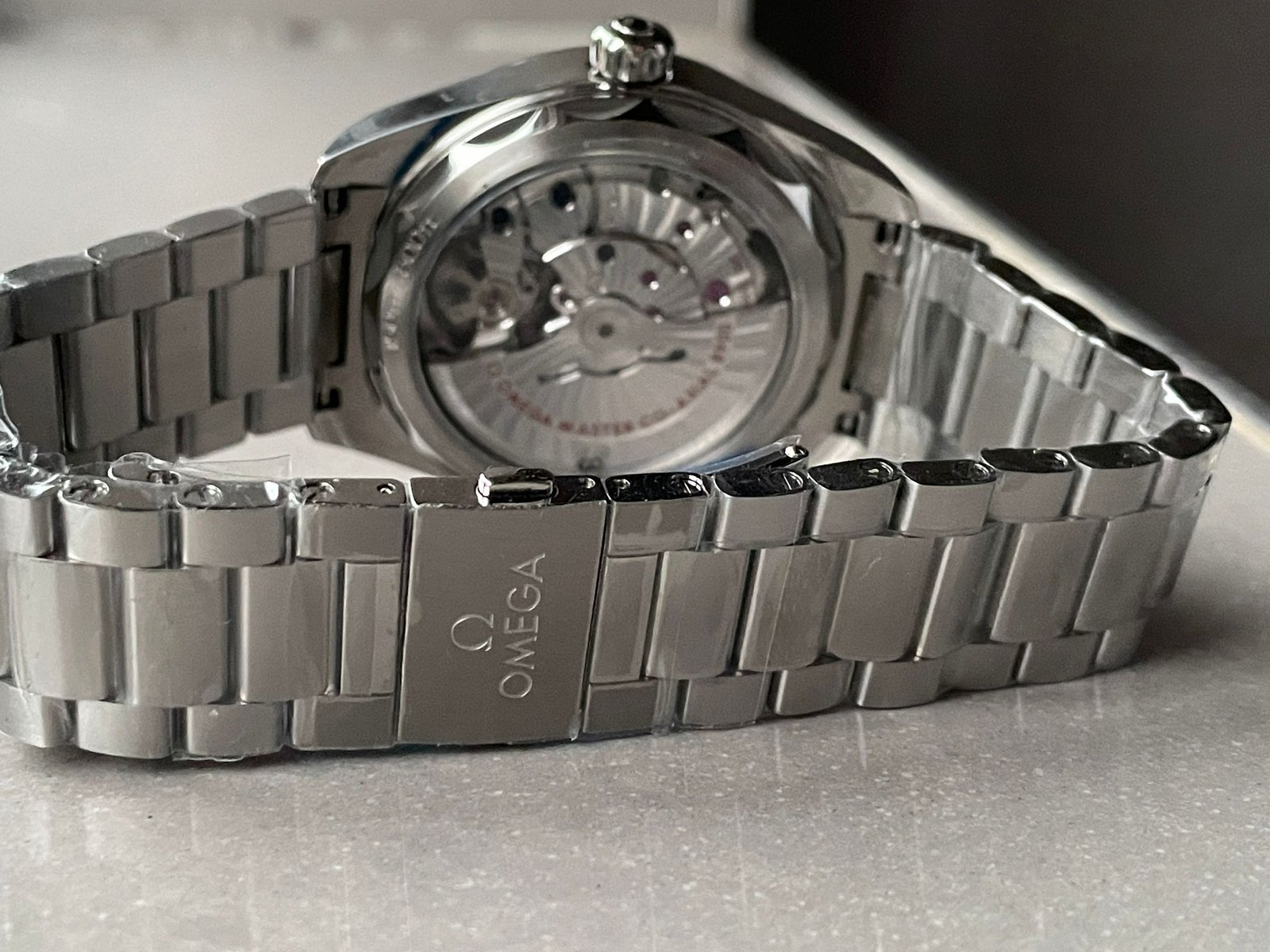 AQUA TERRA 150M MASTER CHRONOMETERS VSF 1:1 BEST EDITION BLACK DIAL SS HAND ON SS BRACELET A8900 SUPER CLONE - Image 9