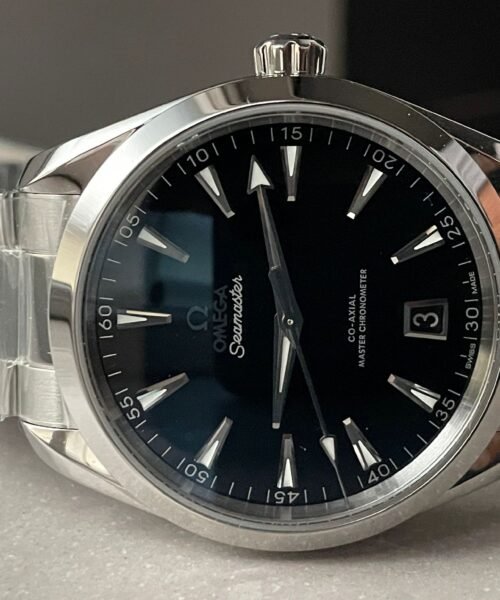 AQUA TERRA 150M MASTER CHRONOMETERS VSF 1:1 BEST EDITION BLACK DIAL SS HAND ON SS BRACELET A8900 SUPER CLONE - Image 4